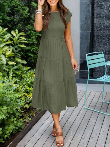 Lena™ - Bequemes Maxikleid für den Sommer