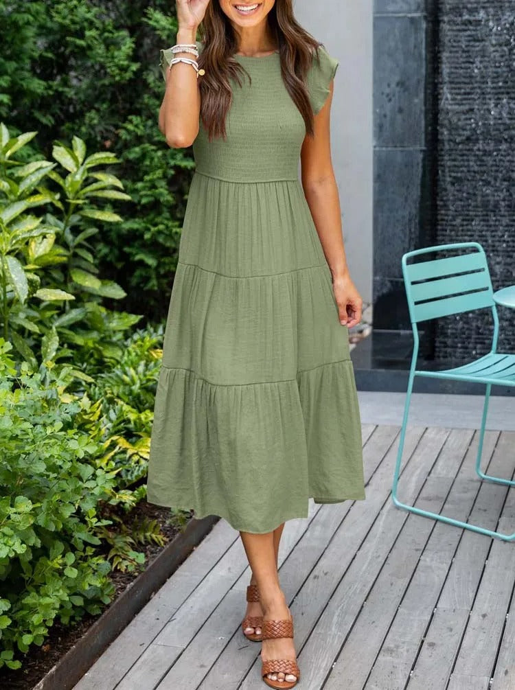 Lena™ - Bequemes Maxikleid für den Sommer