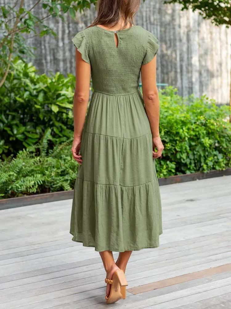 Lena™ - Bequemes Maxikleid für den Sommer