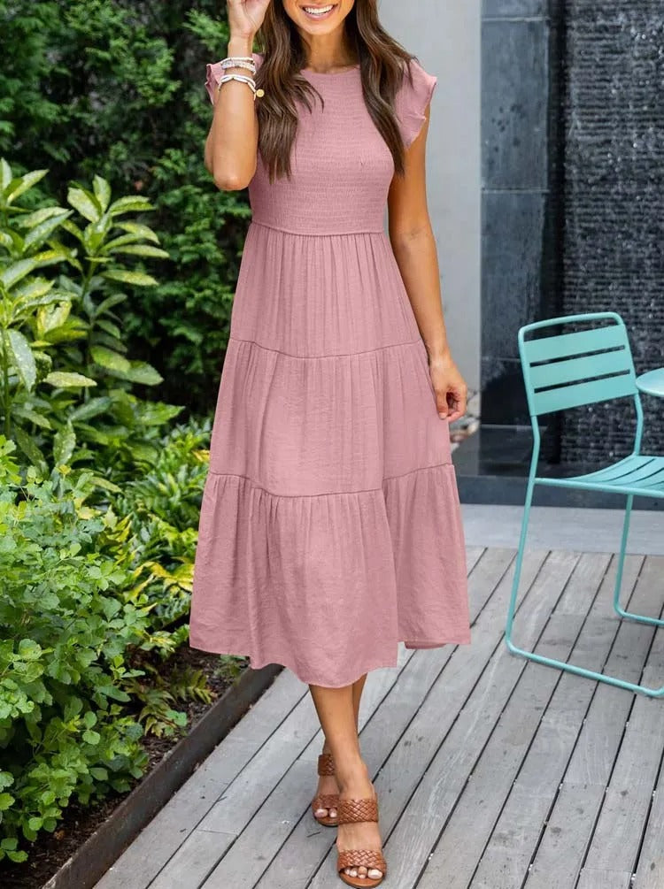 Lena™ - Bequemes Maxikleid für den Sommer