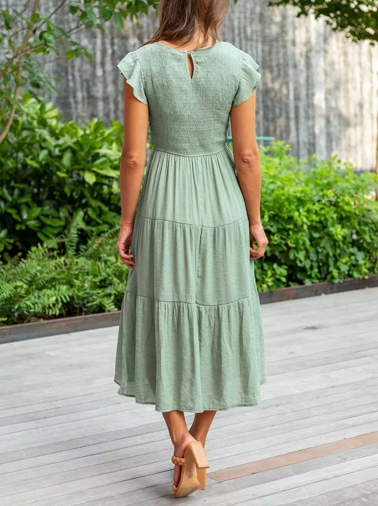 Lena™ - Bequemes Maxikleid für den Sommer